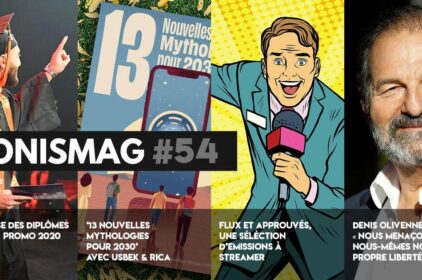 IONIS MAG #54 : Remise des diplômes,13 nouvelles mythologies pour 2030 et Elisabeth Moreno à la Web@cadémie